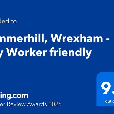 Summerhill, Wrexham - Key Worker Friendly Bagian luar foto