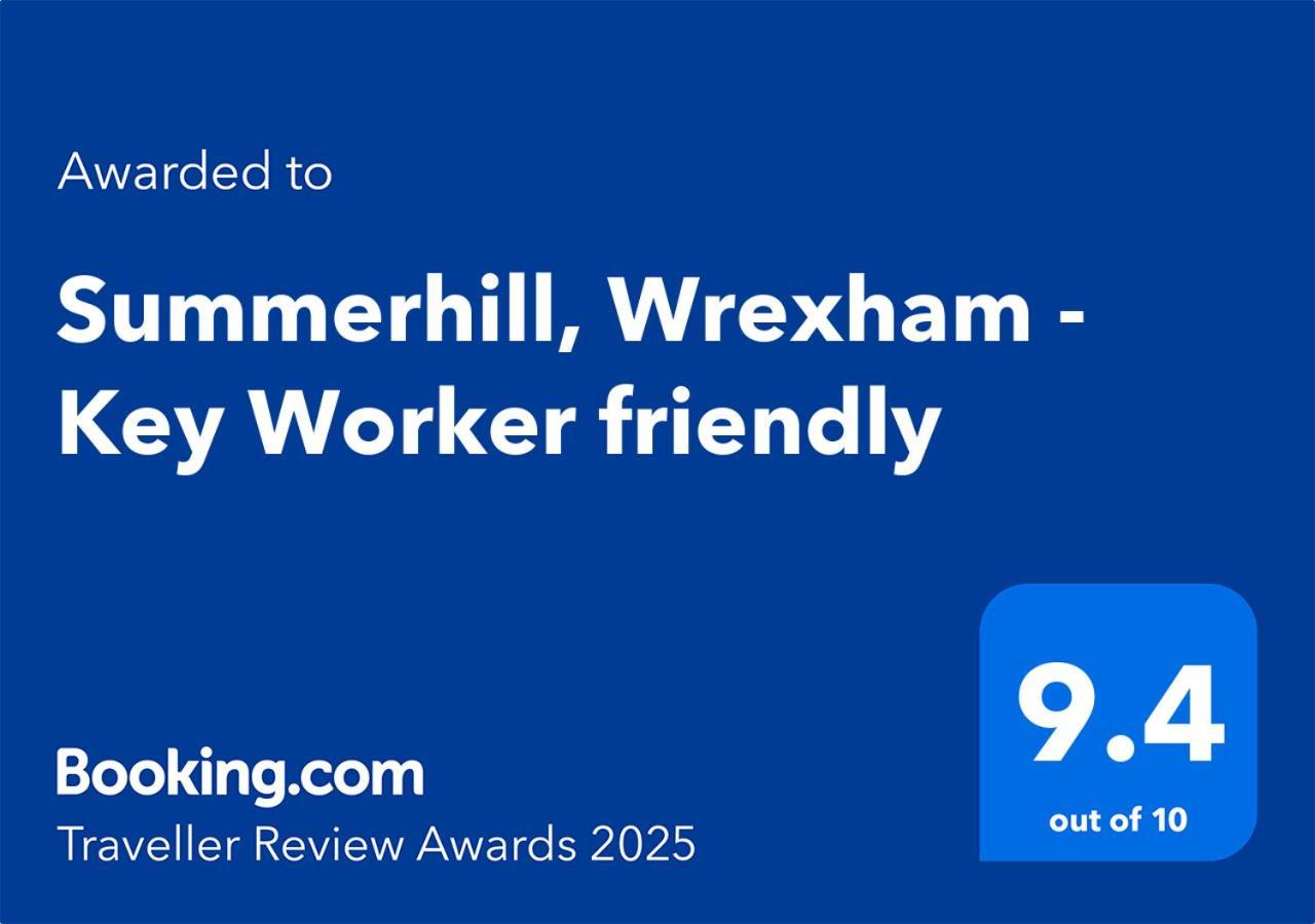 Summerhill, Wrexham - Key Worker Friendly Bagian luar foto